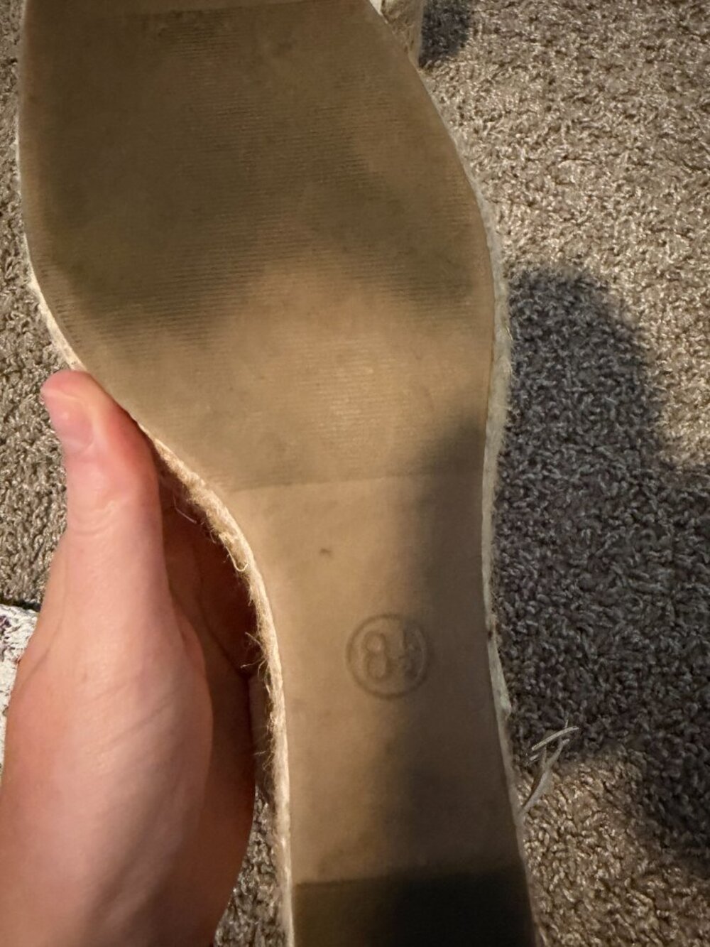 White Wedge Sandals - Picture 2 of 3